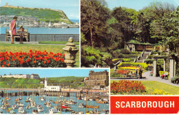 ANGLETERRE - Scarborough - Multivues -  Carte Postale Ancienne - Autres & Non Classés