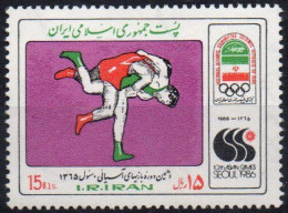 IRAN 1986 - ASIAN GAMES IN SEOUL - MINT - WRESTLING - G - Wrestling