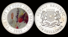 Somalia 250 Shilling 2005- The Life Of Pope John Paul II - Somalie