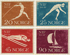 67950 MNH NORUEGA 1961 CENTENARIO DE LA UNION DEPORTIVA. - Ungebraucht