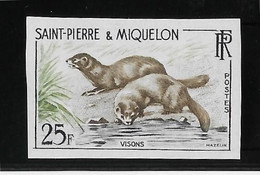 St Pierre Et Miquelon N°361 - Non Dentelé - Neuf ** Sans Charnière - TB - Non Dentelés, épreuves & Variétés