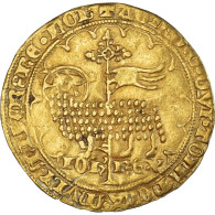 Monnaie, France, Jean II Le Bon, Mouton D'or, 1355, TTB, Or, Duplessy:291A - 1350-1364 Jean II Le Bon