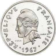 Monnaie, Polynésie Française, 10 Francs, 1967, Monnaie De Paris, ESSAI, FDC - Französisch-Polynesien