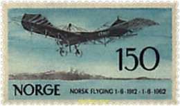 67951 MNH NORUEGA 1962 AVIACION PIONERA. - Unused Stamps