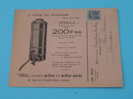 Aimé FOSSET Bruxelles " STELLA " Fabrique ( See / Voir SCANS ) Carte PUBLI > 1922 > Aerschot ! - Ambachten
