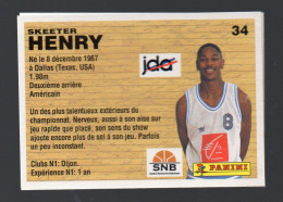 (Basket) Image PANINI 1994 N°34 SKEETER HENRY  (PPP42671B) - Andere & Zonder Classificatie