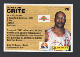 (Basket) Image PANINI 1994 N°28 WINSTRON CRITE(PPP42671D) - Altri & Non Classificati