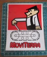 MOVITERRA   STICKER VINTAGE NEW ORIGINAL - Stickers