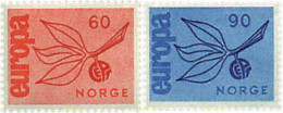 62100 MNH NORUEGA 1965 EUROPA CEPT. ESPIGA EUROPA - Ungebraucht