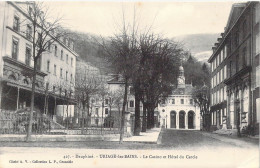 FRANCE - 38 - URIAGE LES BAINS - Le Casino Et Hôtel Du Cercle - Carte Postale Ancienne - Uriage