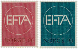 102058 MNH NORUEGA 1967 ASOCIACION EUROPEA DE LIBRE CAMBIO - Ungebraucht