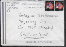 USA  Lettre  2015 - Storia Postale