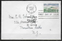 USA  Lettre FDC 1959 Rapid City Agriculture - Briefe U. Dokumente