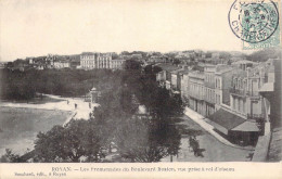 FRANCE - 17 - ROYAN - Les Promenades Du Boulevard Boston Vue Prise à Vol D'oiseau - Carte Postale Ancienne - Royan