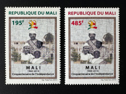 Mali 2010 Mi. 2634 - 2635 Cinquantenaire De L'Indépendance Unabhängigkeit Independance 1960 2 Val. - Malí (1959-...)