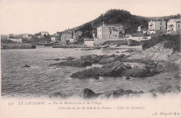 Le Lavandou - Vue De Monte Carlo Et Du Village - CPA °J - Le Lavandou