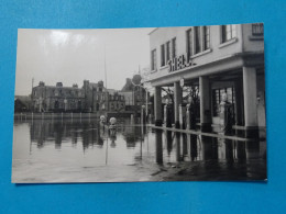 22) Paimpol - Inondation - (carte Photo) Station Service Shell - Année:1932 - EDIT: - Paimpol