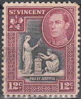 ST VINCENT  SCOTT NO  163  USED   YEAR  1949 - St.Vincent (1979-...)