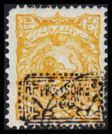 1902. POSTES PERSEANES. Lion. Tabriz-issue. Overprinted PROVISORIE 1319 On 4 Ch. Fold. - JF533699 - Iran
