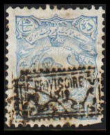 1902. POSTES PERSEANES. Lion. Tabriz-issue. Overprinted PROVISORIE 1319 On 10 Ch.  - JF533703 - Iran