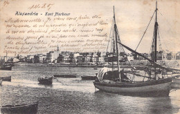 EGYPTE - Alexandrie - East Harbour - Carte Postale Ancienne - Alexandrië