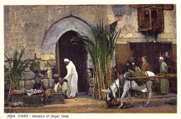 EGYPTE - CAIRO - Vendors Of Sugar Cane - Carte Postale Ancienne - El Cairo