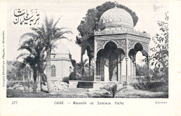 EGYPTE - CAIRO - Mausolée De Suleiman Pacha - Carte Postale Ancienne - Cairo