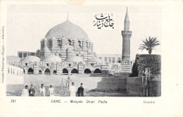 EGYPTE - CAIRO - Mosquée Dinar Pacha - Carte Postale Ancienne - Cairo