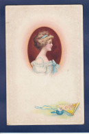 CPA 1 Euro Beauté Illustrateur Femme Woman Art Nouveau Circulé Prix De Départ 1 Euro - 1900-1949