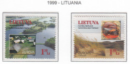 LITUANIA 1999 - LIETUVA - EUROPA CEPT - 2 SELLOS - 1999