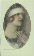 MAUZAN SIGNED 1910s  POSTCARD - WOMAN - SERIE 297 ( 6 POSTCARDS )  (4506) - Mauzan, L.A.