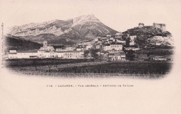 La Garde  - Vue Generale -  Carte Nuage - Precurseur - CPA °J - Lorgues