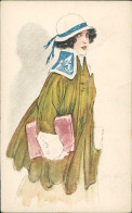 MAUZAN SIGNED 1910s  POSTCARD - WOMAN - N.202/6  (4511) - Mauzan, L.A.