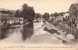 FRANCE - 55 - BAR LE DUC - L'Ornain Vu Du Pont Notre Dame - Edition Des Magasins Réunis - Carte Postale Ancienne - Bar Le Duc