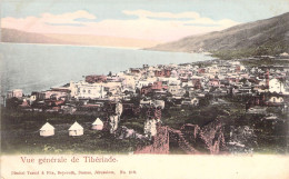 TURQUIE - Vue Générale De Tibériade - Carte Postale Ancienne - Türkei