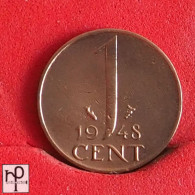 NETHERLANDS 1 CENT 1948 -    KM# 180 - (Nº55105) - 1 Cent