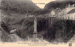 FRANCE - 65 - ST SAUVEUR - Colonne De La Duchesse De Berry - Vue Générale Et Le Gouffre - Carte Postale Ancienne - Andere & Zonder Classificatie