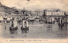 FRANCE - 62 - BOULOGNE SUR MER - La Plage à L'Heure Du Bain - N G - Carte Postale Ancienne - Boulogne Sur Mer