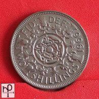 GREAT BRITAIN 2 SHILLINGS 1966 -  KM# 906 - (Nº55112) - J. 1 Florin / 2 Schillings