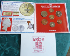 1985 ROYAL MINT  UK Uncirculated Coin Set In Presentation Folder   #p6 - Nieuwe Sets & Proefsets