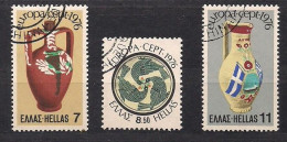 Cept 1976 Grèce Hellas Greece Yvertn° 1210-1212 (o) Oblitéré - 1976