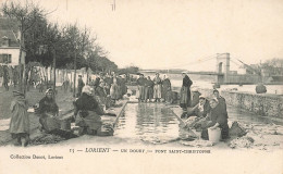 Lorient * Le Lavoir * Un Douet , Pont St Christophe * Laveuses Lavandières Blanchisseuses - Lorient