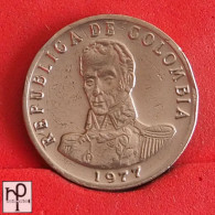 COLOMBIA 2 PESOS 1977 -    KM# 263 - (Nº55150) - Colombia