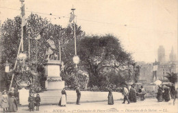 FRANCE - 76 - ROUEN - 3eme Centenaire De Pierre Corneille - Décoration De La Statue - LL - Carte Postale Ancienne - Rouen