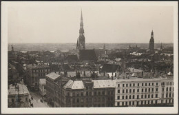 Riga Vom Flugzeug, C.1917 - Foto-AK - Lettonie