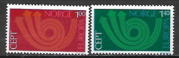 NORVEGE - 1973 - N° 616/617 * (voir Scan) - Unused Stamps