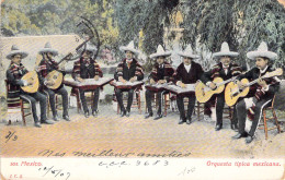 MEXIQUE - Orquestra Tipica Mexicana - Carte Postale Ancienne - Mexique