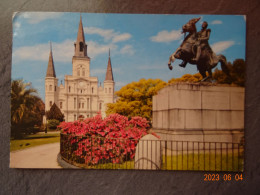 ST. LOUIS CATHEDRAL AND JACKSON MONUMENT - St Louis – Missouri