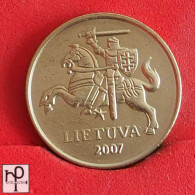 LITHUANIA 20 CENTU 2007 -    KM# 107 - (Nº55180) - Lituanie