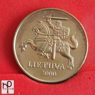 LITHUANIA 50 CENTU 2000 -    KM# 108 - (Nº55182) - Lituanie